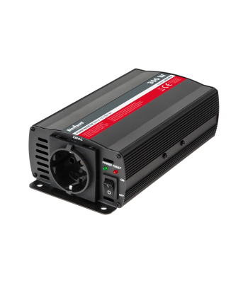 Sprieguma pārveidotājs REBEL (F tipa, vācu kontaktligzda) 24V/230V 300W