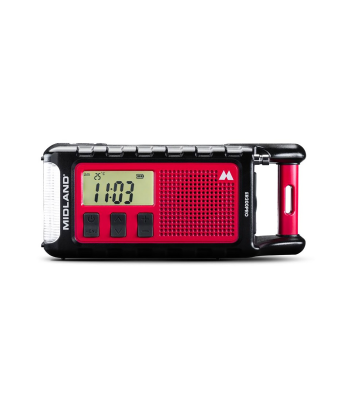 Avārijas radio ar akumulatoru, Midland ER300 PRO, 10000 mAh