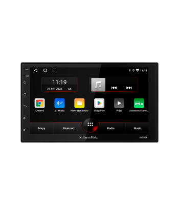 Automašīnas radio ar CarPlay/Android Auto Kruger&Matz KM2010 2 DIN