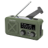 Pārnēsājams saules enerģijas avārijas radio ar SOS funkciju, powerbanku 2000 mAh, lukturīti un rokas ģeneratoru Kruger&Matz