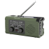 Avārijas saules radio ar SOS funkciju, powerbank 5000mAh, lukturīti un dinamo Kruger&Matz KM0836