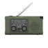 Avārijas saules radio ar SOS funkciju, powerbank 5000mAh, lukturīti un dinamo Kruger&Matz KM0836