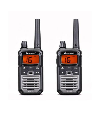 Rokas PMR rācijas MIDLAND XT70 PRO