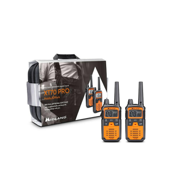Rokas PMR radiostacijas koferī MIDLAND XT70 PRO