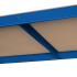 Metāla noliktavas plaukts, zils, Rebel 180x90x40