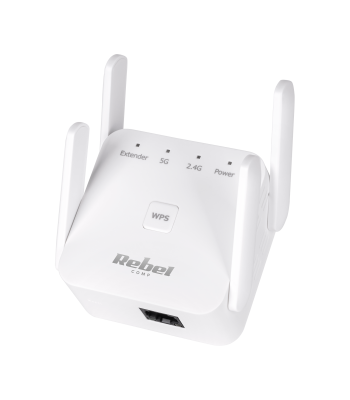Bezvadu tīkla atkārtotājs Rebel 2.4+5 GHz