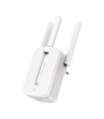 Wi‑Fi signāla pastiprinātājs ar 3 ārējām antenām, Mercusys MW300RE