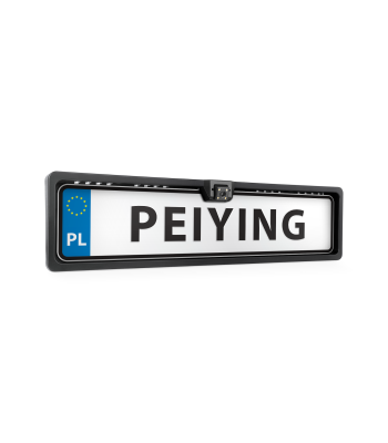 Automašīnas atpakaļskata kamera numura zīmes rāmī Peiying