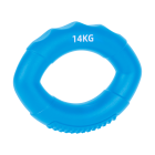 Silikona plaukstas espanderis rehabilitācijai, zils, REBEL ACTIVE, 0 - 14 kg