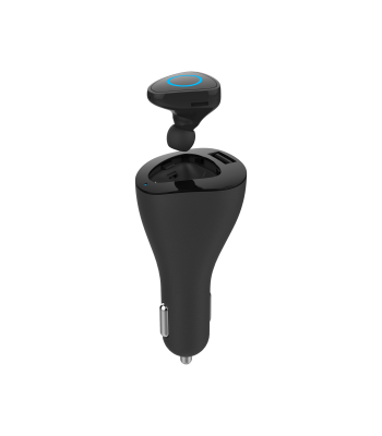 Bluetooth austiņa ar automobiļa lādētāju Kruger&Matz Traveler K1