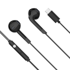 Vadu ieliekamās austiņas ar USB-C mikrofonu, melnas, Kruger&Matz C2