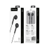 Vadu ieliekamās austiņas ar USB-C mikrofonu, melnas, Kruger&Matz C2