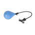Smart Hula Hop svara samazināšanai paredzēta hula stīpa ar izvirzījumiem un atsvaru, REBEL ACTIVE, zila, 50cm