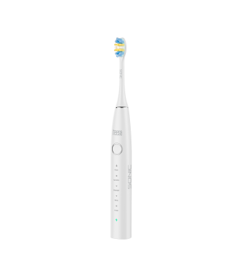 Sonicā zobu birste, balta, 5 darbības režīmi, ceļojumu futrālis, USB Type-C — TEESA SONIC 2