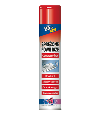 Uzliesmojošs saspiests gaiss MICROCHIP ART.016 800 ml