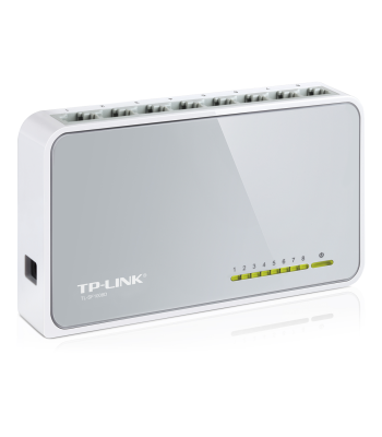 Tīkla komutators, 8 x RJ-45, 10/100 Mb/s, TP-LINK TL-SF1008D