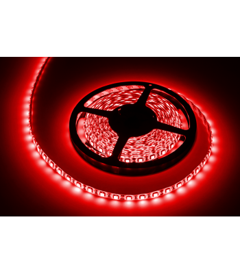 LED lente Rebel, sarkana, ūdensizturīga, 300x5050, 5m, 12V