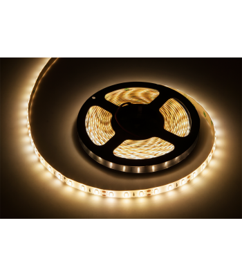 LED lente Rebel, silti balta, ūdensizturīga, 12 V, 5 m (300x5630)