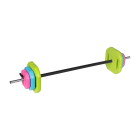 Saliekams svaru stienis ar bitumena svaru komplektu REBEL ACTIVE, 20 kg, stienis 140 cm