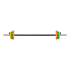 Saliekams svaru stienis ar čuguna diskiem Rebel Active, 140 cm, 20 kg