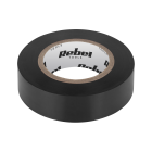Līmējošā izolācijas lente REBEL, melna, 0,13 mm x 19 mm x 10 yd