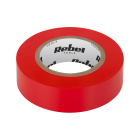 Līmējošā izolācijas lente REBEL, sarkana, 0,13 mm x 19 mm x 10 yd