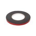 Divpusēja putu lente, melna, REBEL, 1 mm x 10 mm x 10 m