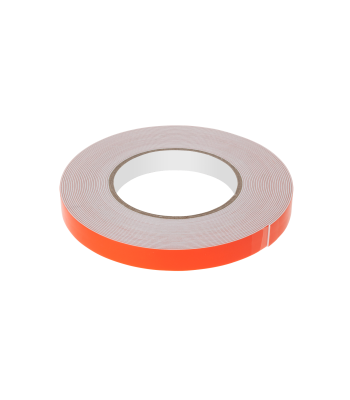 Divpusēja putu līmlente REBEL, balta, 1 mm x 15 mm x 10 m