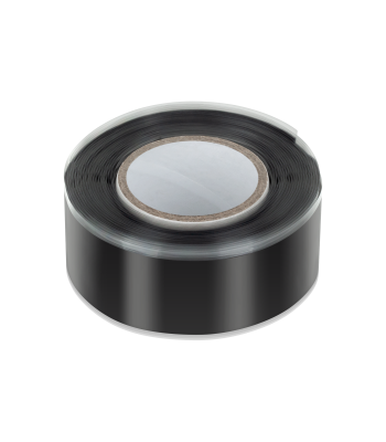 Pašvulkanizējošā lente REBEL, melna, 0,8 mm x 19 mm x 2,5 m