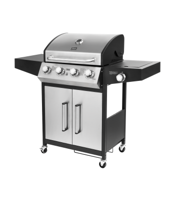 Gāzes grils ar 5 degļiem un vietu balonam Teesa BBQ 5007 Master