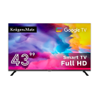 Smart TV Kruger&Matz ar Google TV, KM0243FHD-G2, 43" FHD