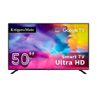 Televizors Kruger&Matz UHD Google TV 5.0 DVB-T2/T/C H.265 HEVC 50″