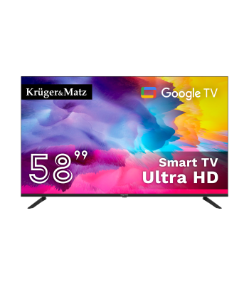 Viedtelevizors Kruger&Matz ar Google TV, KM0258UHD-G2, 58″