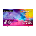 QLED viedtelevizors ar Google TV Kruger&Matz 86″