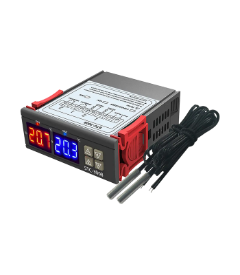 Termostats precīzai temperatūras kontrolei 230V STC-3008 E6246