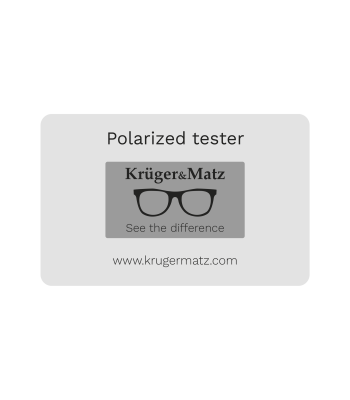 Briļļu polarizācijas testeris Kruger&Matz 85x54 mm