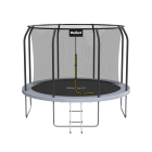 Dārza batuts Rebel Active PRO ar drošības tīklu un kāpnēm 10ft/305 cm