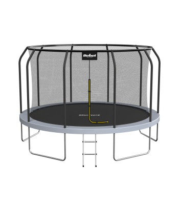 Dārza batuts ar aizsargtīklu un kāpnēm Rebel Active PRO 12ft/366 cm