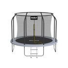 Dārza batuts ar drošības tīklu un kāpnēm, Rebel Active PRO, 8ft/244 cm