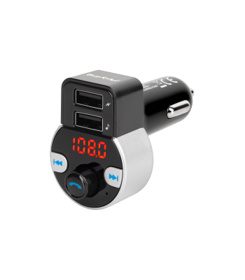 Automašīnas FM raidītājs ar Bluetooth un USB, Peiying URZ0481, 2 USB pieslēgvietas