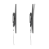 TV sienas kronšteins Cabletech Basic, melns, LCD/KL-38, 32–75 collas