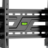 TV sienas kronšteins Cabletech Basic, melns, LCD/KL-38, 32–75 collas