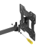 Televizora sienas stiprinājums Cabletech, melns, 23–43″ LPA41-221