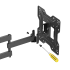 Televizora sienas stiprinājums, melns Cabletech LDA41-223, 23–50 collas