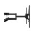 Sienas televizora stiprinājums, melns, Cabletech LPA52-09446, 26–55 collas