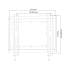 Cabletech universāls sienas stiprinājums LED televizoram LP34-22F 13–42″