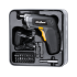 Akumulatora skrūvgriezis komplektā Rebel Tools 3.6V 1300mA