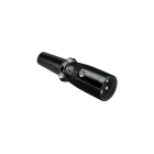 Mikrofona spraudnis vīrišķais kabelim melns, XLR 3-pin