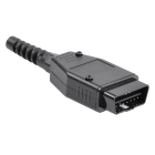 OBD II spraudnis platei 66.5 x 40mm