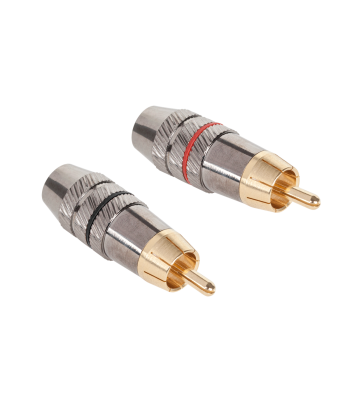 Metāla RCA spraudnis HD-291